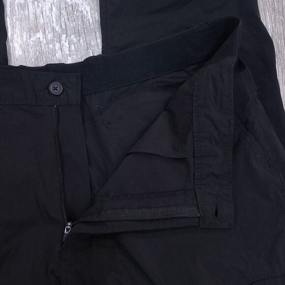 Tilley Mens Trek Cargo Pants Size 40x30 Black Outdoor Performance Hiking Travel - Picture 7 of 9